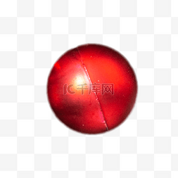 节日红色创意图片_红色圆形球体下载