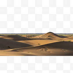 沙漠日落图片_腾格里沙漠