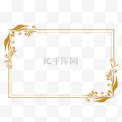 中式庭院海报图片_中式花纹边框