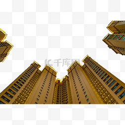 光谷logo图片_武汉城市建筑晴天居民楼法国风情