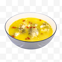 黄色美味鱼汤