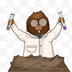 动物实验卡通图片-动物实验卡通图片素材免费下载-千库网