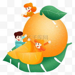 夏季水果大橘子