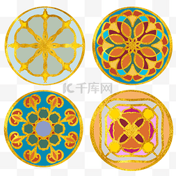 中国风中式花纹装饰