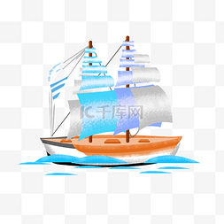 行驶的帆船图片_行驶的帆船
