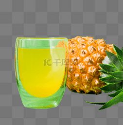 冰镇饮料图片_菠萝汁图片