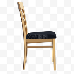 板凳图片_客厅餐厅椅子插画