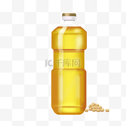 大豆油商标图片_黄色大豆油