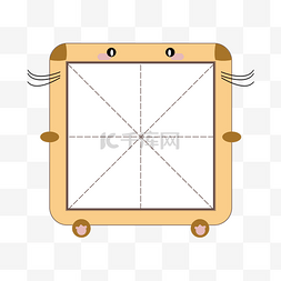 牛牛字田字格图片_田字格装饰框