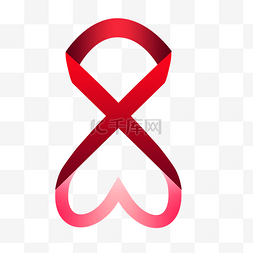 国际艾滋病日图片_艾滋病日红丝带元素