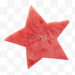 西瓜红竖屏图片_星星西瓜模型