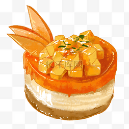 芒果米丝蛋糕