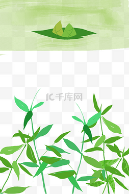 端午节粽子粽子叶