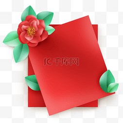 红色玫瑰文字框图片_玫瑰花情书文字框