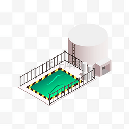 噴水池筆刷图片_化工水池工厂