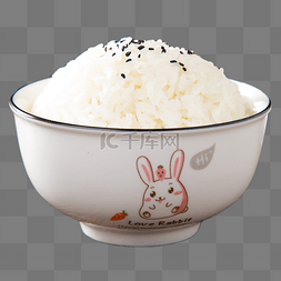 米饭里鸡蛋素材图片_主食米饭