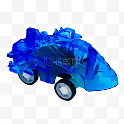 蓝色小车赛车