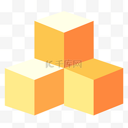 方块纹底图片_正方体立体方块