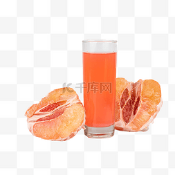 柚子果汁饮品