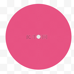 粉色圆形线条图案