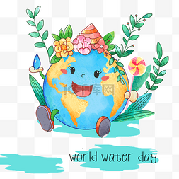 water字图片_world water day