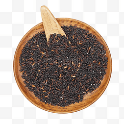 乌龙黑米茶图片_粮食农作物黑米