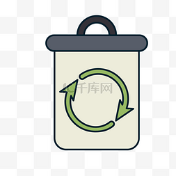 回收站图标图片_ 回收站垃圾桶 