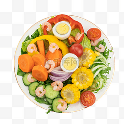 水果沙拉图片_健康蔬菜沙拉