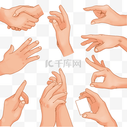 手指语言手势动作