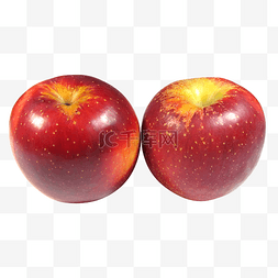 水果两个苹果图片_水果苹果