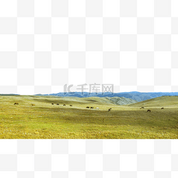 草原草原牧场图片_内蒙古高山草原牧场秋季风光