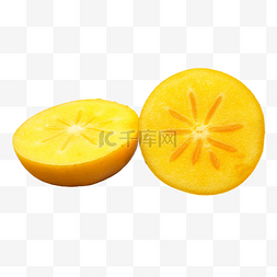 软黄图片_黄色柿子