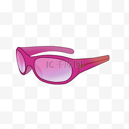 护眼图片_紫色太阳镜树脂遮阳眼镜夏季用品