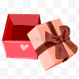 生日红色礼盒
