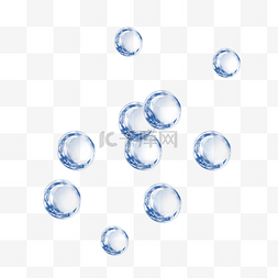 泡沫漂浮素材图片_水泡