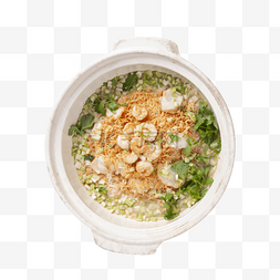 虾仁米粉图片_砂锅海鲜汤饭