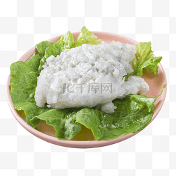 火锅涮菜调料图片_冬季火锅食材虾滑美食