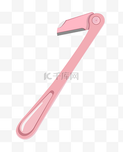粉色修眉小刀