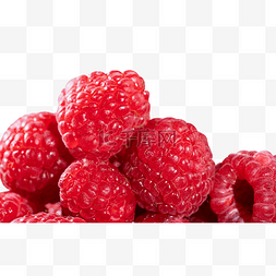 美味时令水果红色树莓