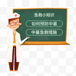 夏季中暑急救措施公众号首图