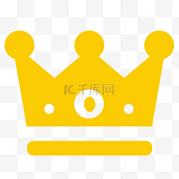 金色的皇冠图标