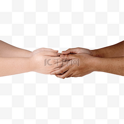 手握手图片_手握手拒绝种族歧视