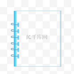 蓝色简约线条商务图片_蓝色商务风简约线条边框