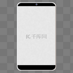 黑白立体手机样机