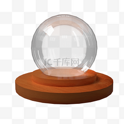 玻璃球光泽图片_木质玻璃球