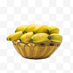 篮子初夏水果香蕉