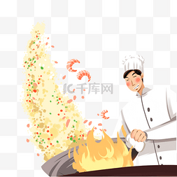 蒜苔肉丝炒饭图片_中华厨师炒饭
