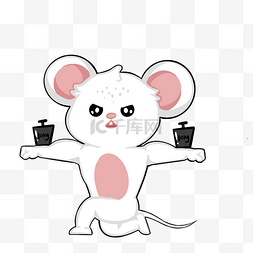 小白鼠鼠图片_身体健康的小白鼠