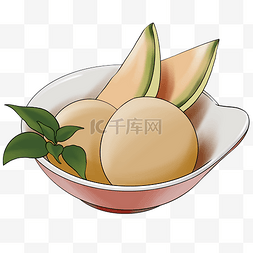 夏季美味哈密瓜冰点