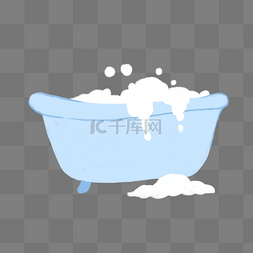 浴缸泡沫